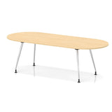 Meeting Table with Silver Leg Frame