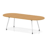 Meeting Table with Silver Leg Frame