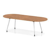 Meeting Table with Silver Leg Frame