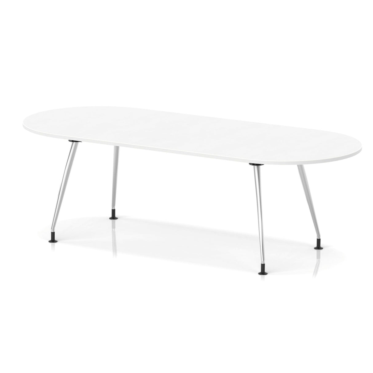 Meeting Table with Silver Leg Frame