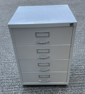 White Large 4 Multi Drawer Cabinet
