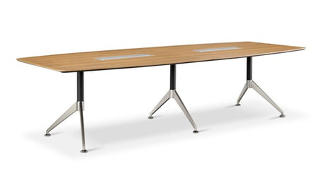 Executive Boardroom Table with Cable Port