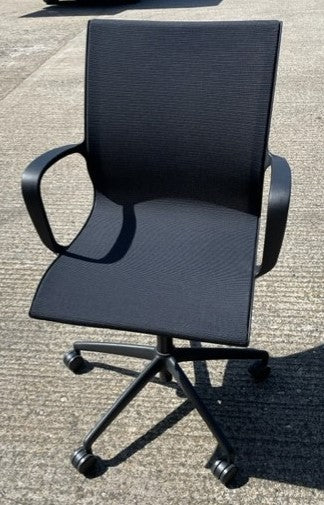 Boss Kara Black Mesh Op Chair
