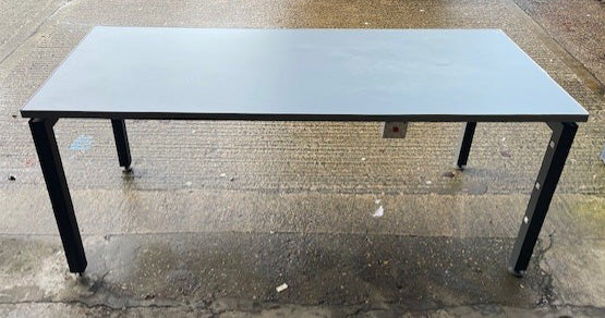 Grey Bench Leg Table 1800 x 800