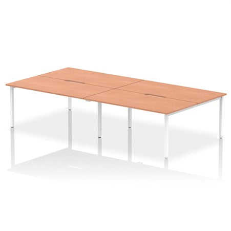 EVO 4 User Double Bench Desk