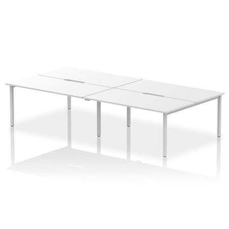 EVO 4 User Double Bench Desk