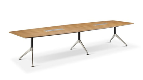 Executive Boardroom Table with Cable Port