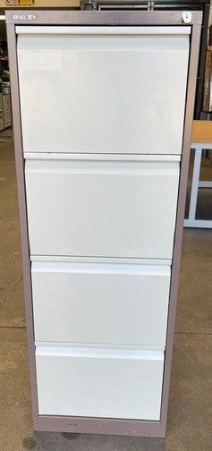 Metal 4 Drawer Filing Cabinet