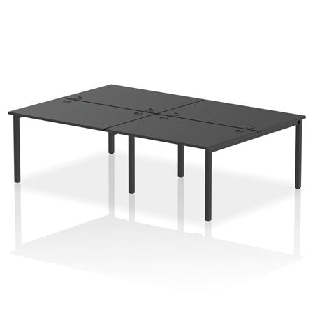 Impulse 4 User Double Bench Desk