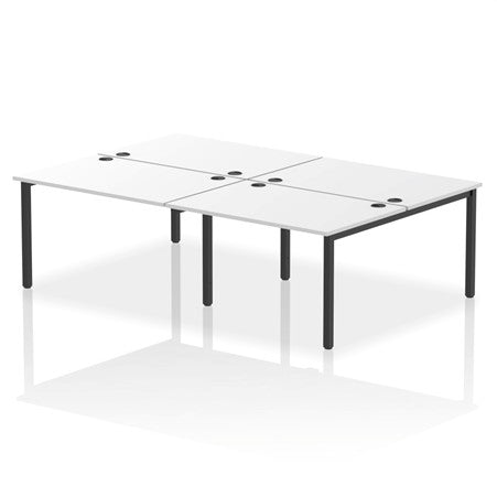Impulse 4 User Double Bench Desk