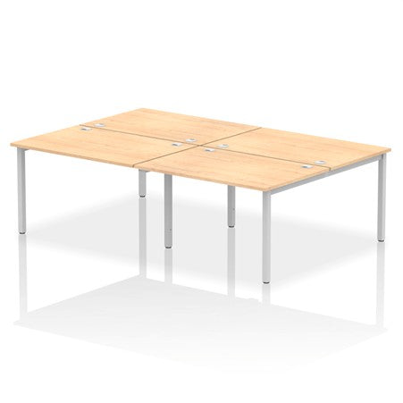 Impulse 4 User Double Bench Desk