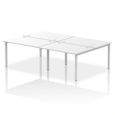 Impulse 4 User Double Bench Desk