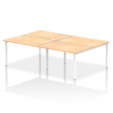 Impulse 4 User Double Bench Desk