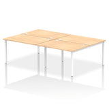 Impulse 4 User Double Bench Desk