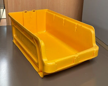 Yellow Interbin Medium Stackable Box's