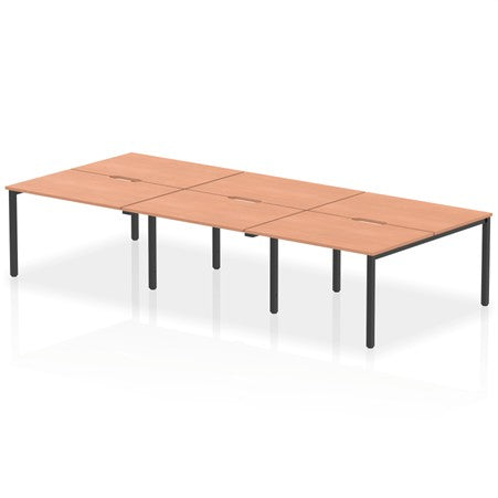 EVO 6 User Double Bench Desk