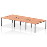 Impulse 6 User Double Bench Desk