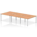 Impulse 6 User Double Bench Desk