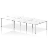 Impulse 6 User Double Bench Desk