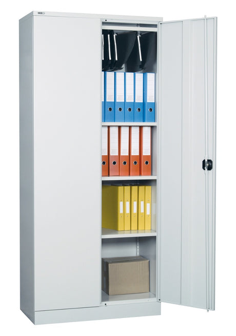 Grey Two Door Storage Cabinet 457mmDeep