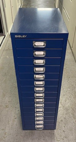 Blue 15 Multi Drawer Cabinet