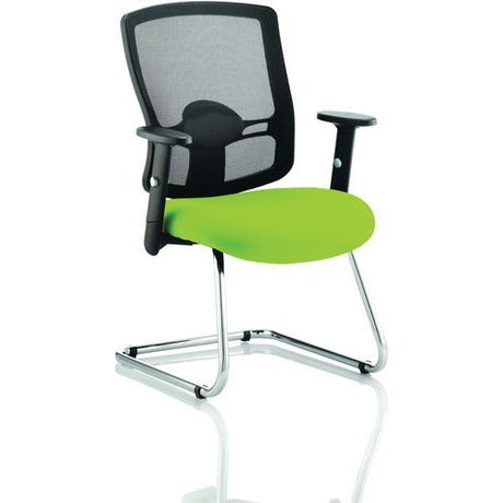 Portland Mesh Cantilever Chair