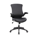 Lun Leather Medium Back Manager Chair
