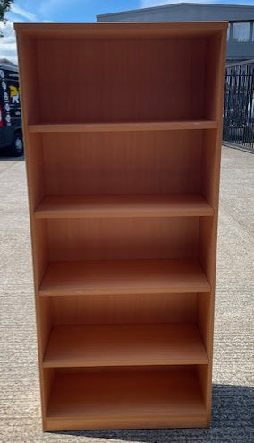 Beach 4 Shelf Open Bookcase