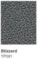 Pinn Bench Seating Plastic Back/Fabric Seat