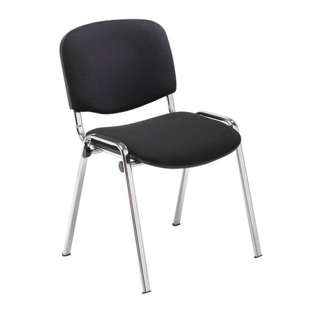 ISO Stacking Chair on Chrome