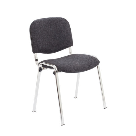 ISO Stacking Chair on Chrome