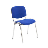 ISO Stacking Chair on Chrome