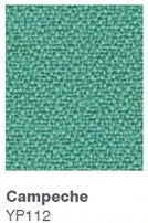 Pinn Bench Seating Plastic Back/Fabric Seat
