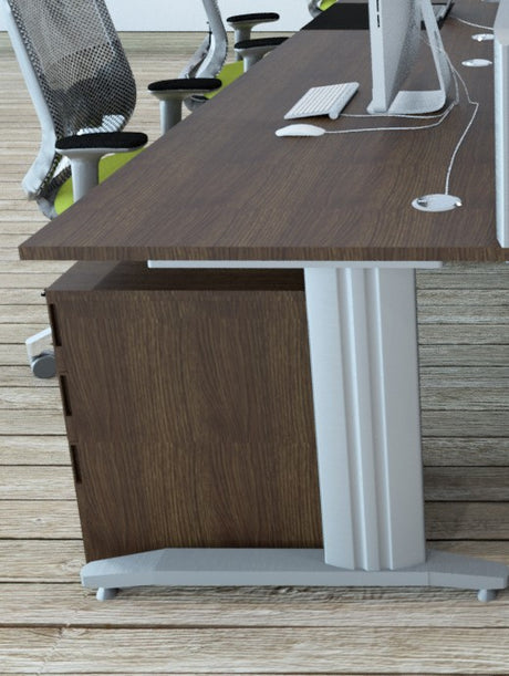 Framework Rectangular 600mmD Desk