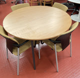1200Dia Circular Table with 4 Chairs