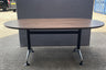 D Ended Meeting Room Table 1800mm