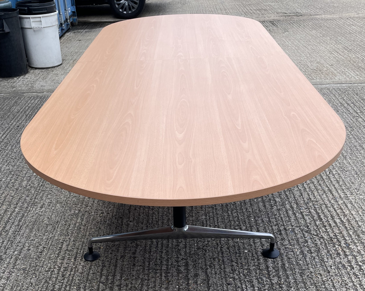 Oval Meeting Room Table 3200mmW
