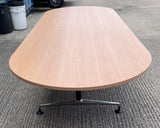 Oval Meeting Room Table 3200mmW