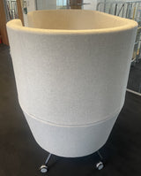 Two Seater High Oval Booth