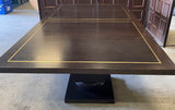Walnut Boardroom Table with Gold Inlay 3000 x 1500 x 770