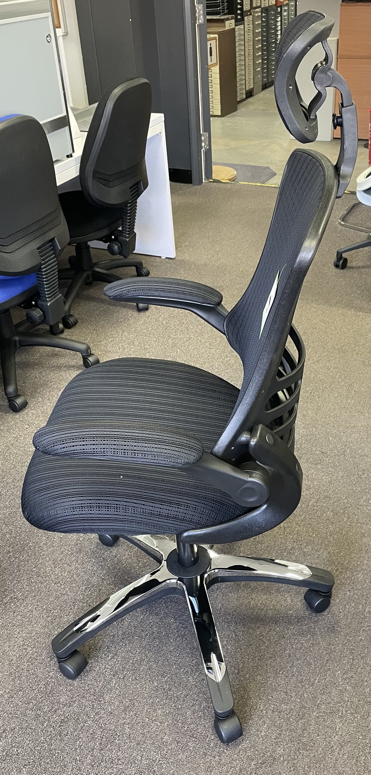 High Mesh Back Executive Chair with Headrest