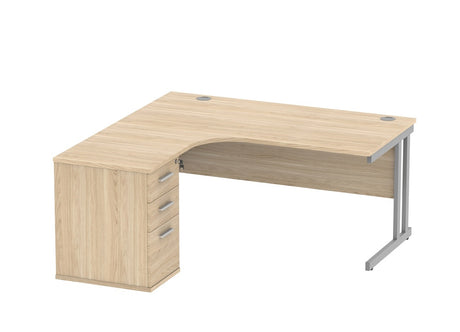 TC Crescent Cantilever Workstation