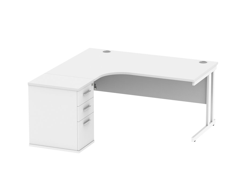 TC Crescent Cantilever Workstation