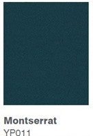 Pinn Bench Seating Plastic Back/Fabric Seat