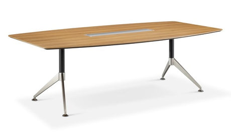 Executive Boardroom Table with Cable Port