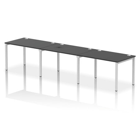 Impulse Single Row Pod of 3 Desks