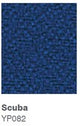 Pinn Bench Seating Plastic Back/Fabric Seat