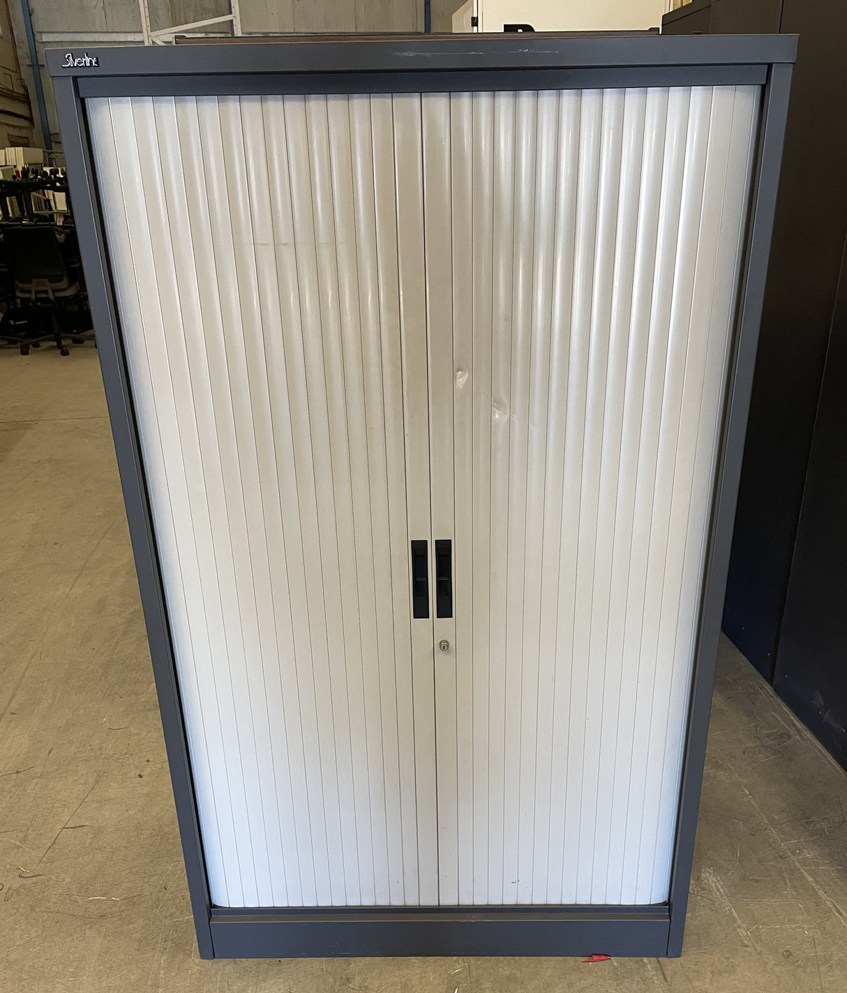Silverline Metal Tambour Unit 1650mmH