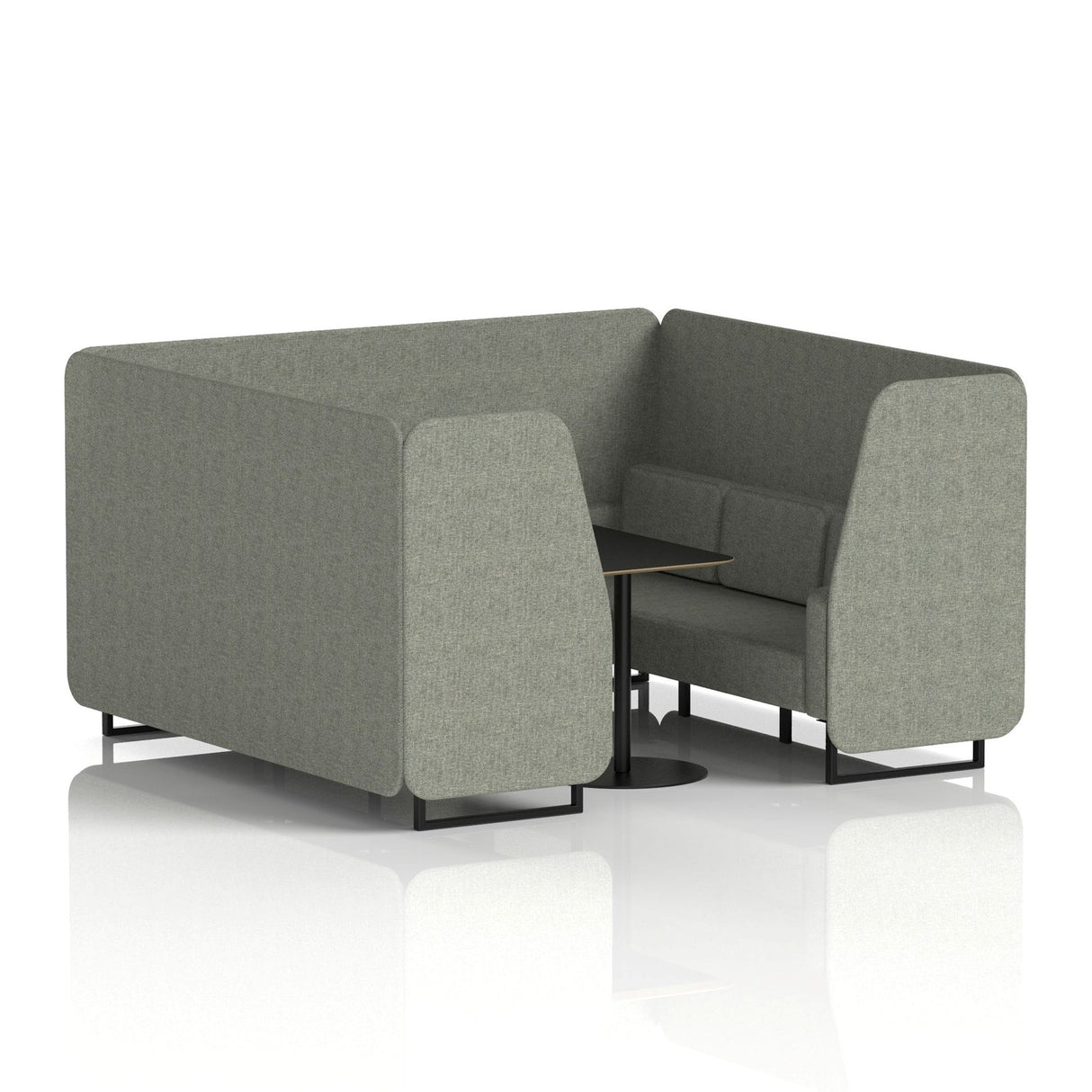 Henry 6 Seater Booth with Table