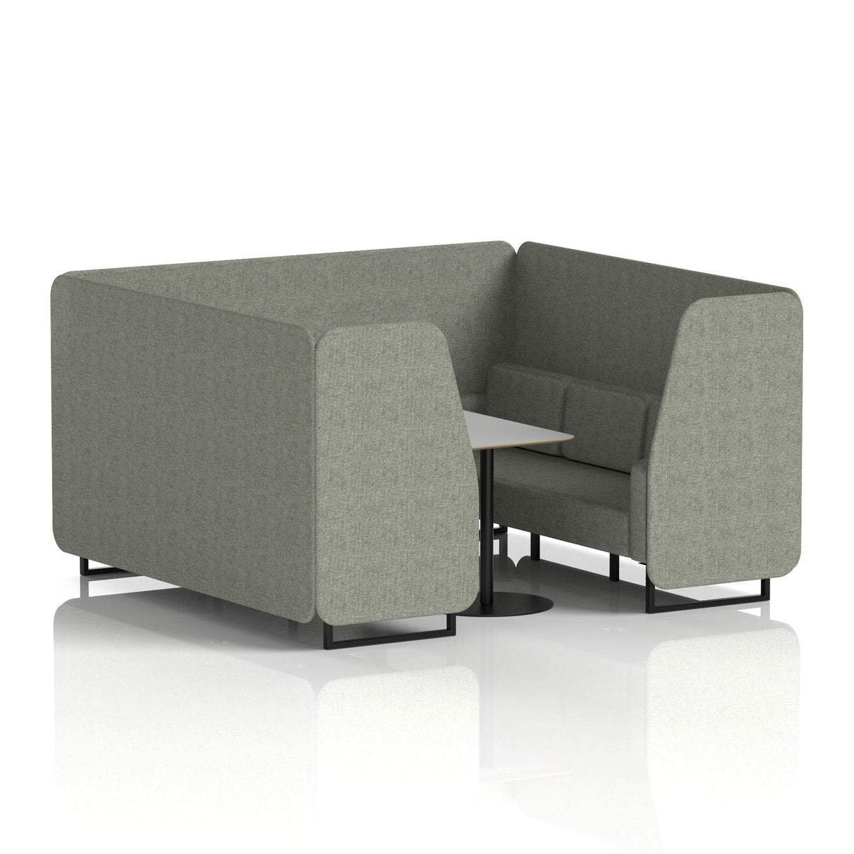 Henry 6 Seater Booth with Table